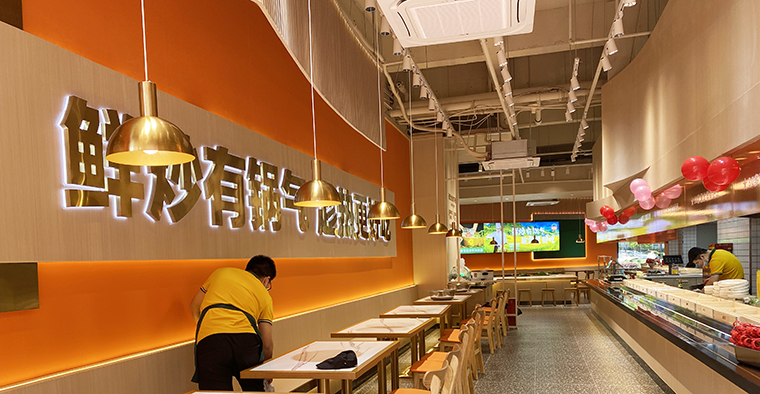 南小碗称重自选简餐现炒快餐武汉首店餐饮全案设计