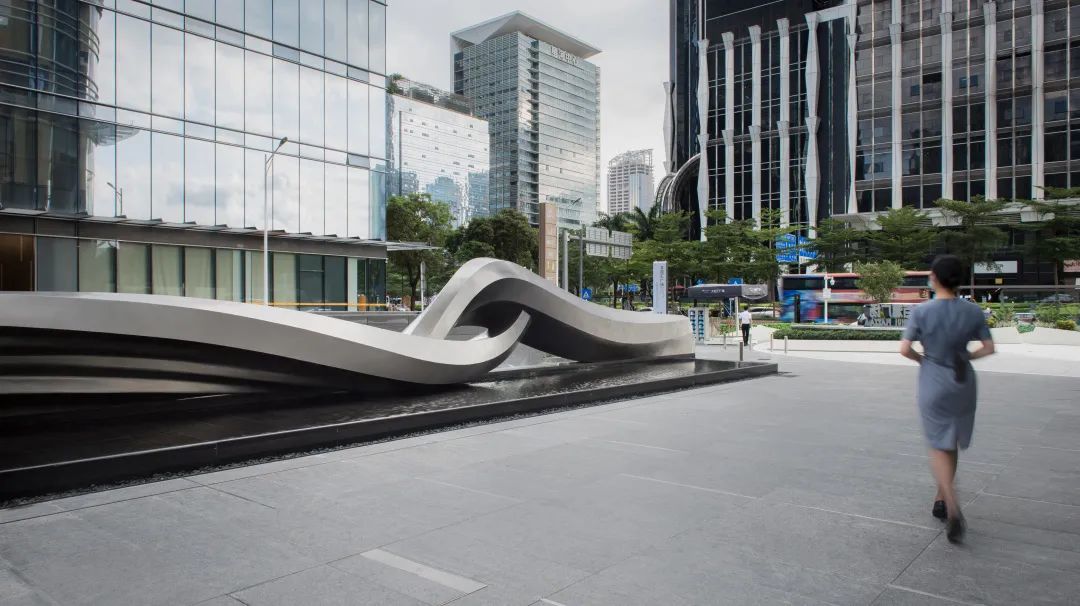 深圳中心天元公共艺术雕塑-深圳一间宅艺术公司