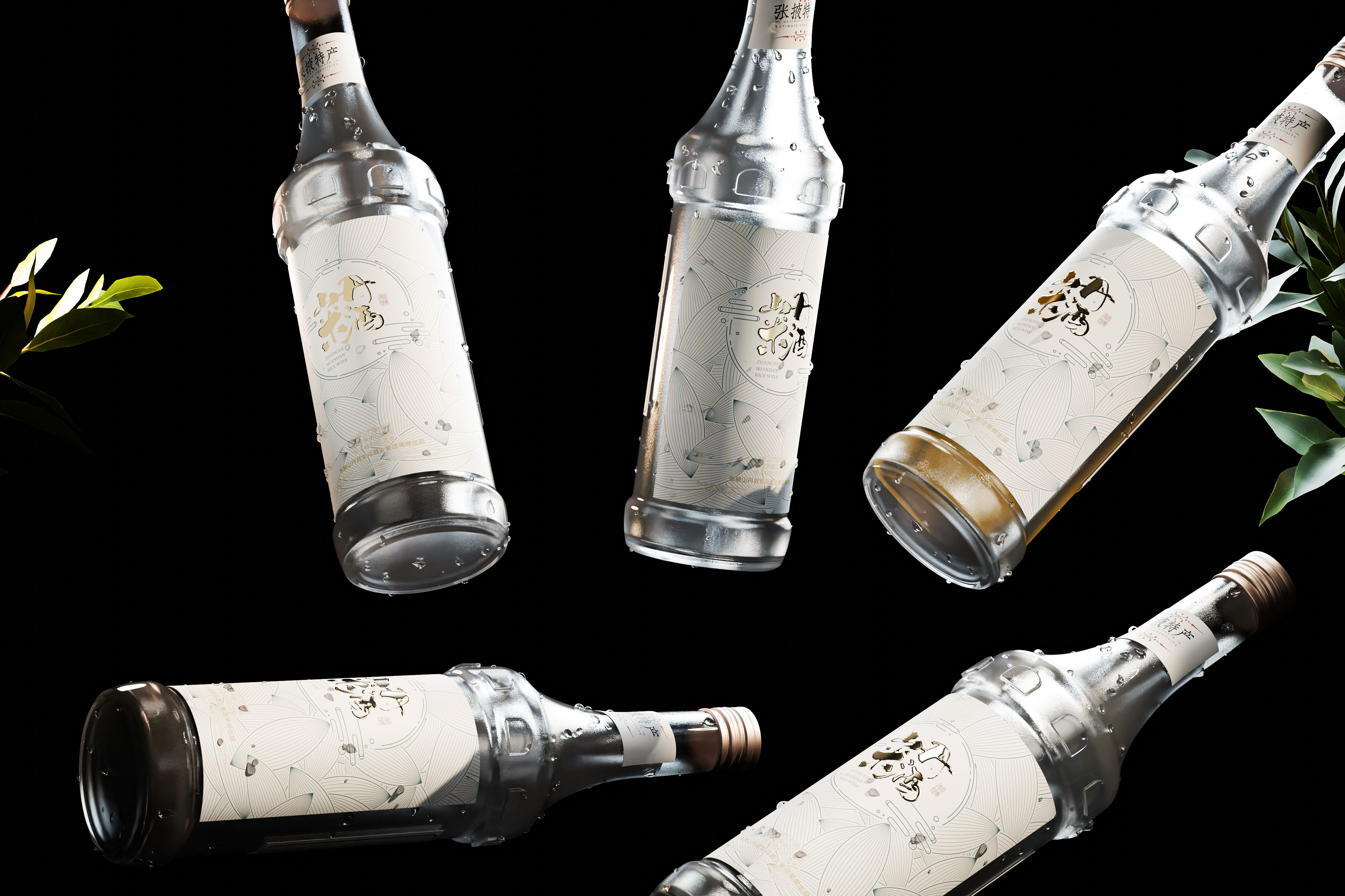 山丹米酒包装设计