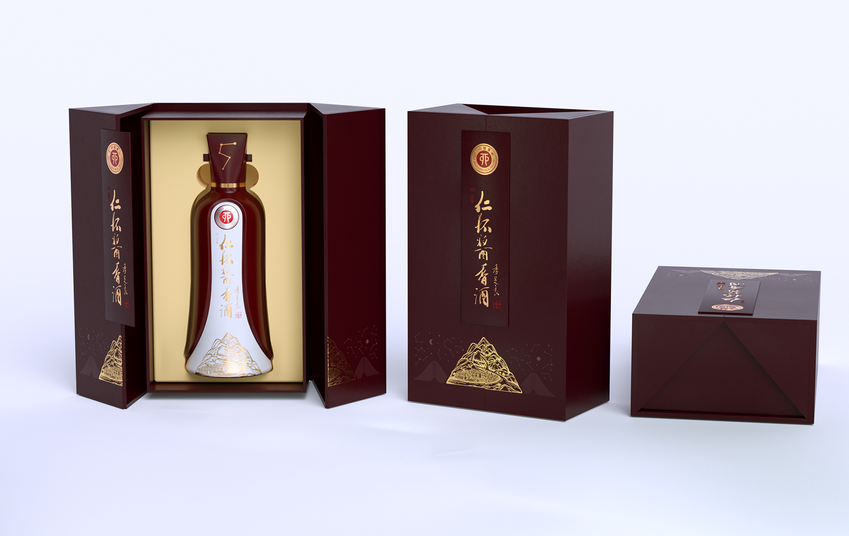 上行设计/仁怀酱香酒