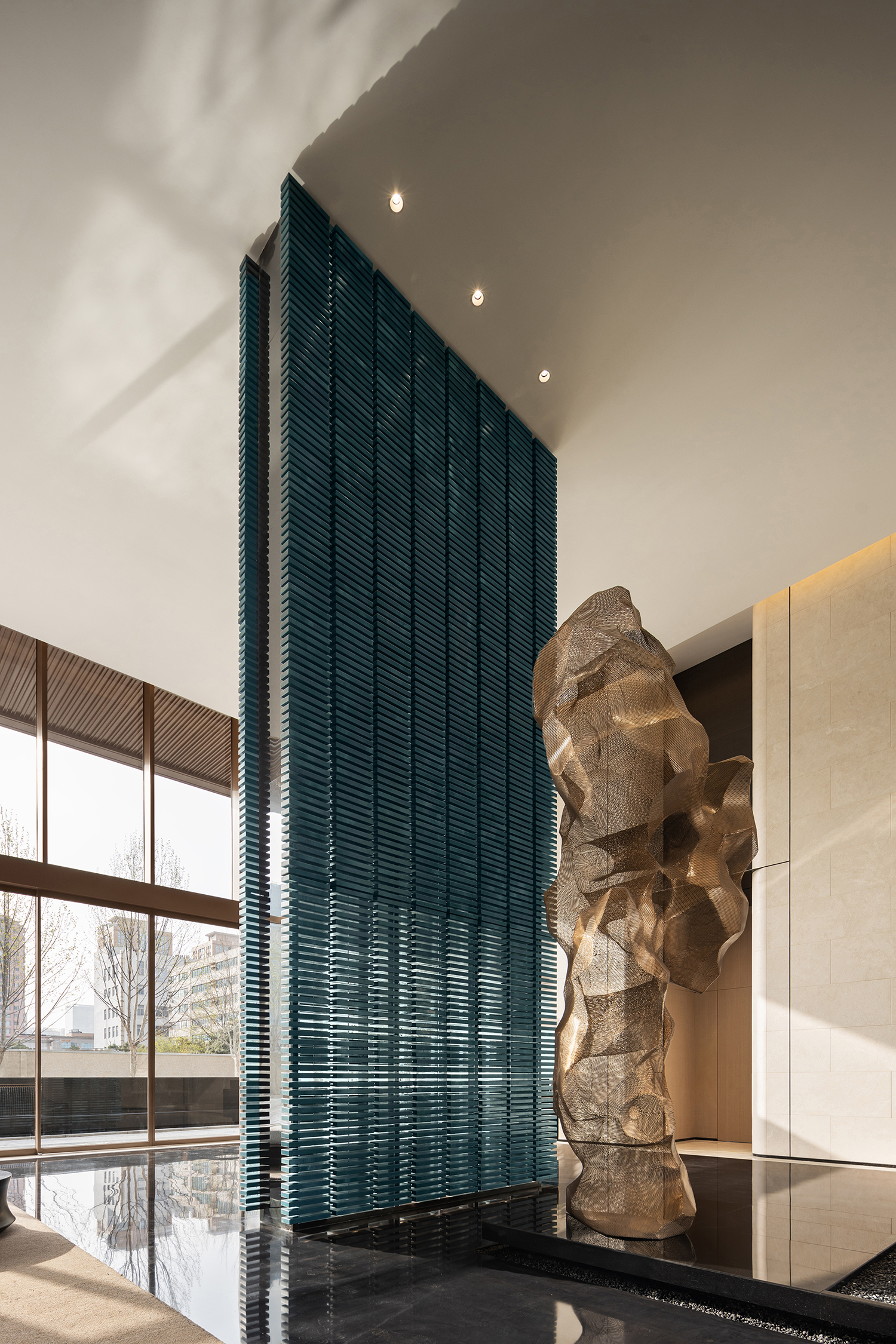 明德设计 | 郑州万科古翠隐秀：城市山林风华，墨读林荫静谧