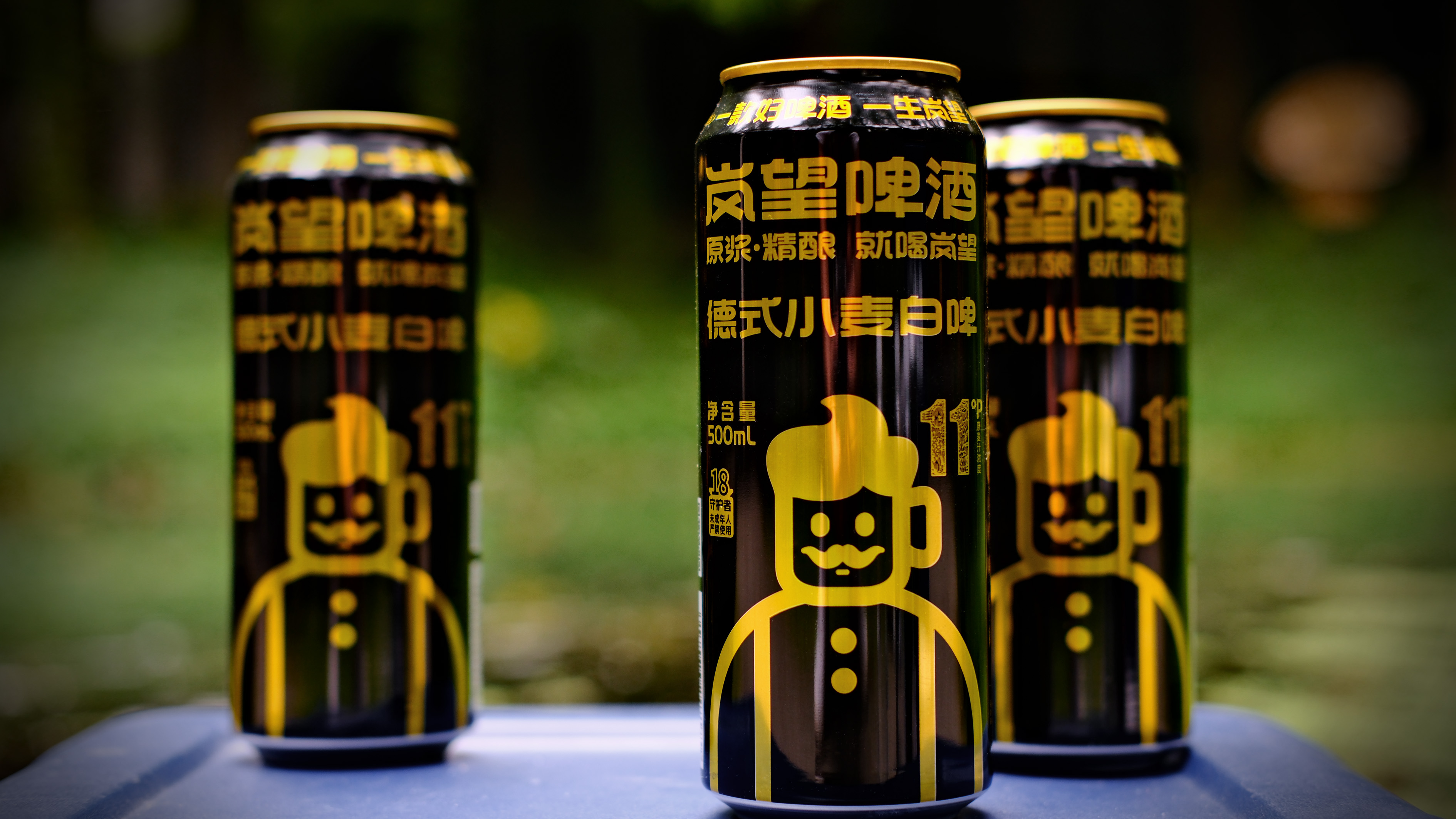 岚望 | 原浆精酿啤酒包装设计 | 原创 插画