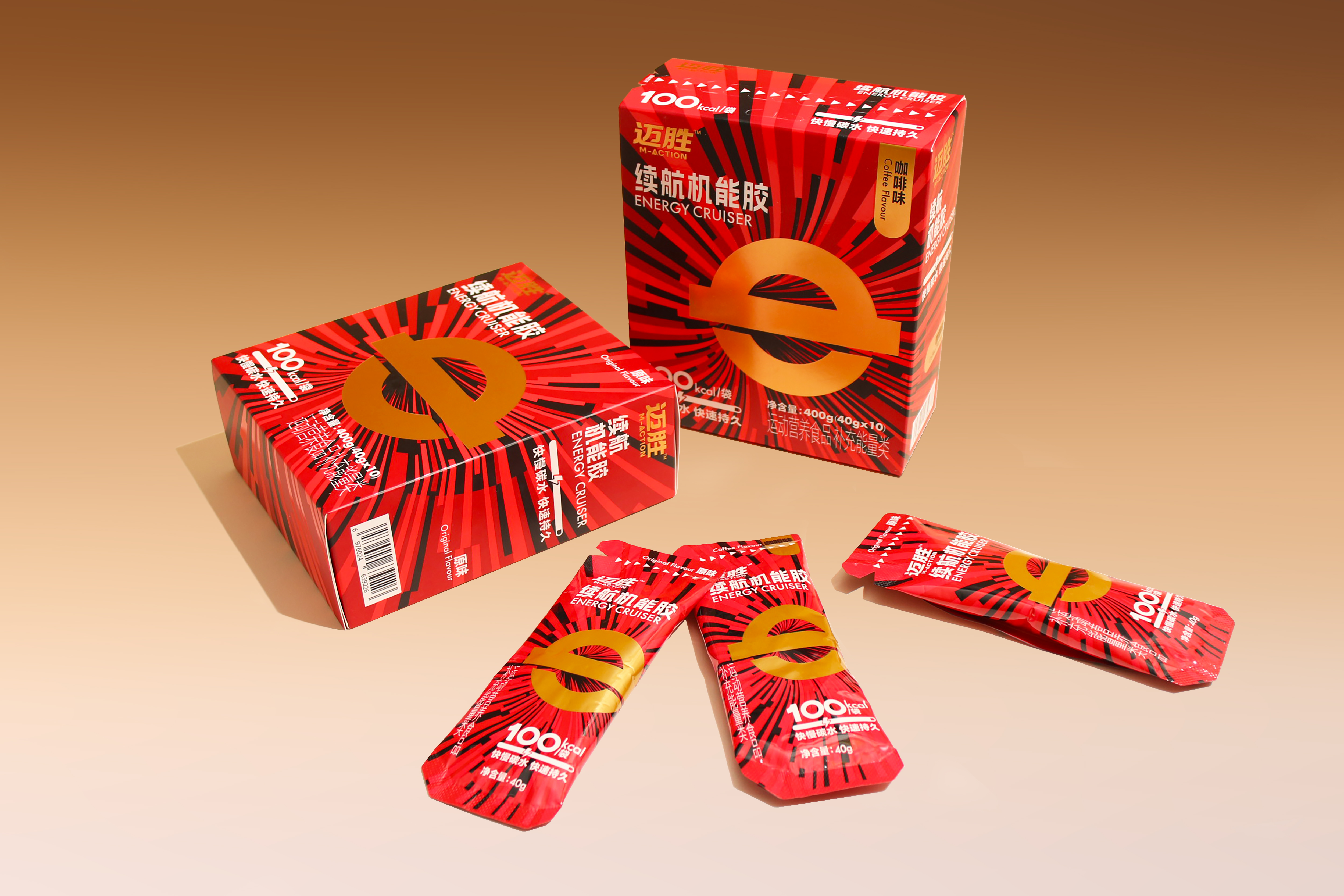 蒙牛 I 迈胜能量胶包装设计