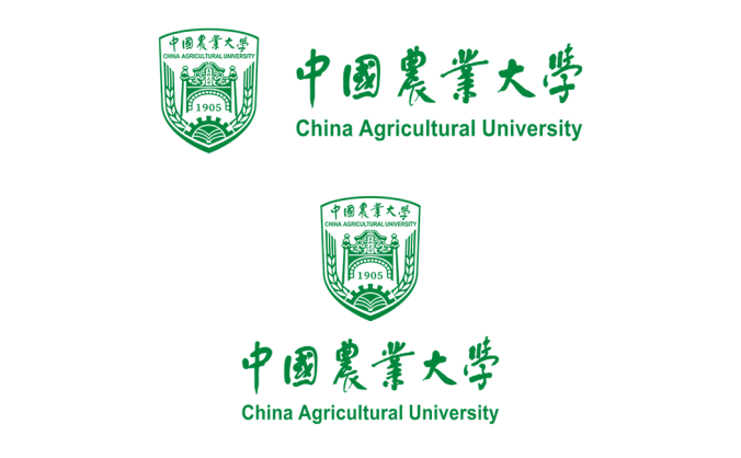大学校徽系列:中国农业大学标志矢量图