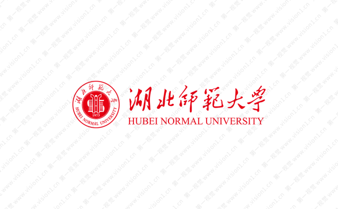 湖北师范大学校徽标志矢量图