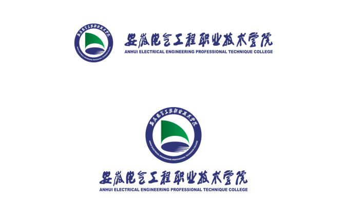 安徽电气工程职业技术学院logo标志矢量图