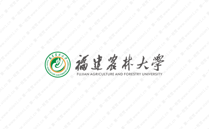 大学校徽系列:福建农林大学标志矢量图