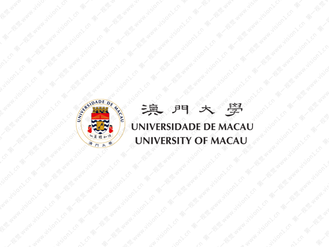 大学校徽系列：澳门大学标志矢量图